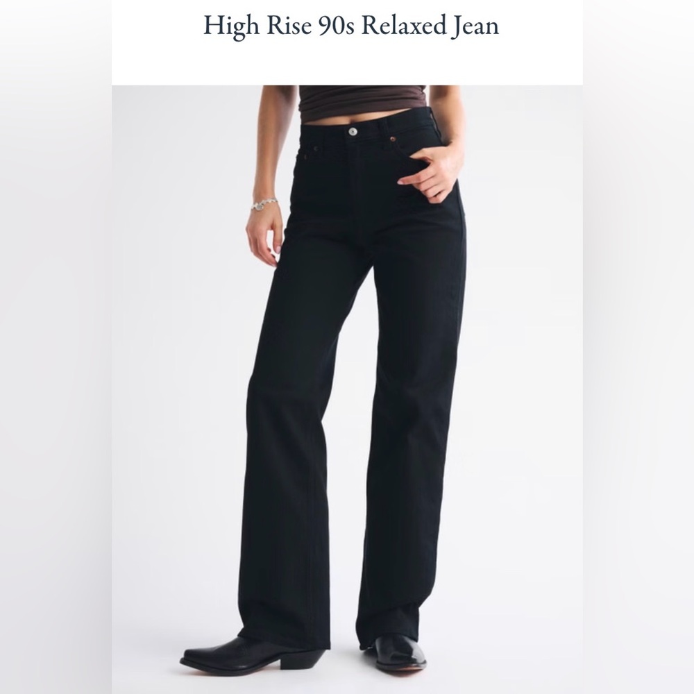 Abercrombie & Fitch Women's Black Jeans